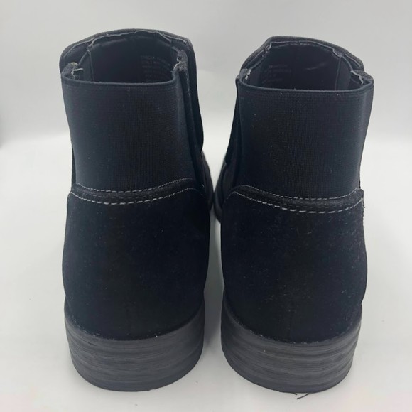 RW by Robert Wayne Men's Black Slip On Chukka Boots 8.5D Faux Suede - Picture 8 of 14